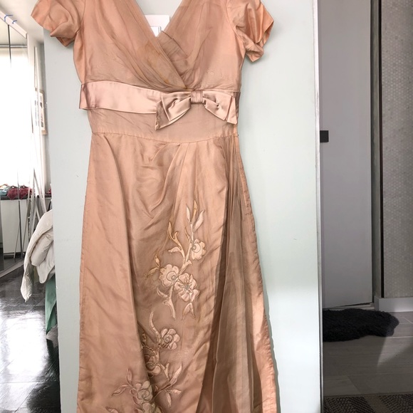 Vintage Cocktail Dress - Picture 1 of 8